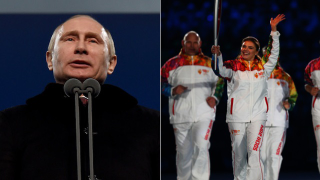 Illustration for article titled The Weirdest Moments from the Sochi Olympics Opening Ceremony